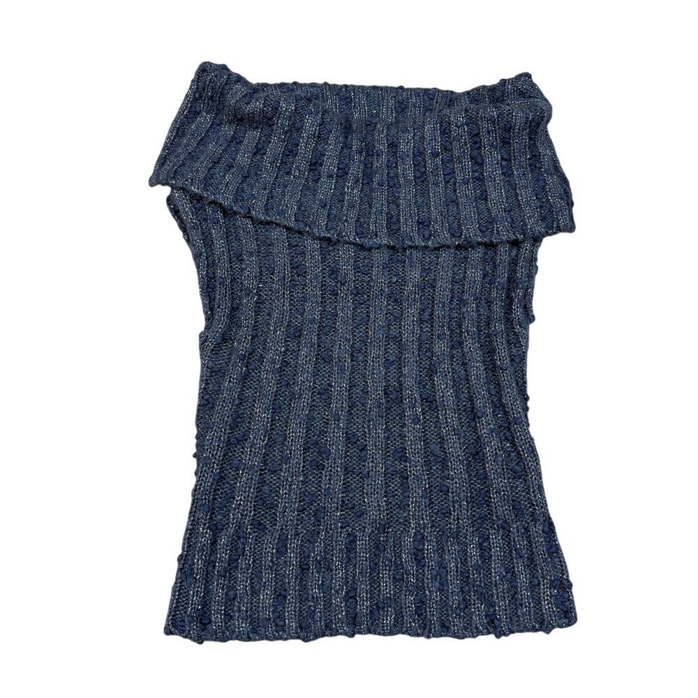 Urban Outfitters Silence + Noise Womens L Starlett Foldover Sweater Tank Top NWT
